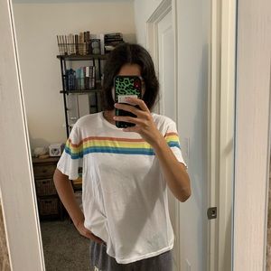 Striped Elizabeth and James light tee